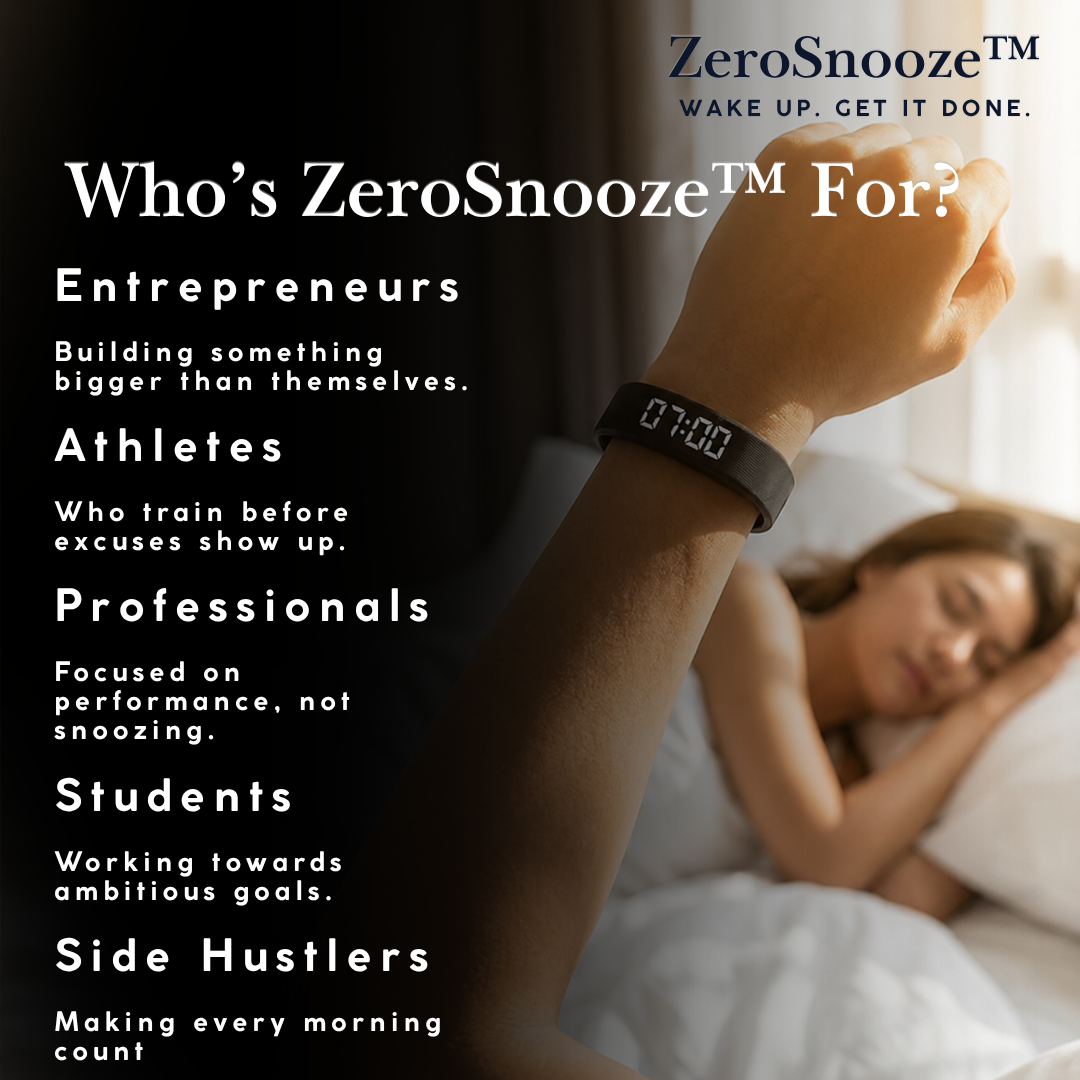 Start Your Day With ZeroSnooze™
